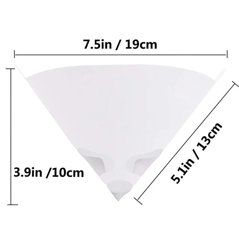 Paint Filter Paper 10x19 Cm 100 Microns Car Paint Spray Mesh Paper Filter Funnel Strainer Disposable Conical Straining Funnel
