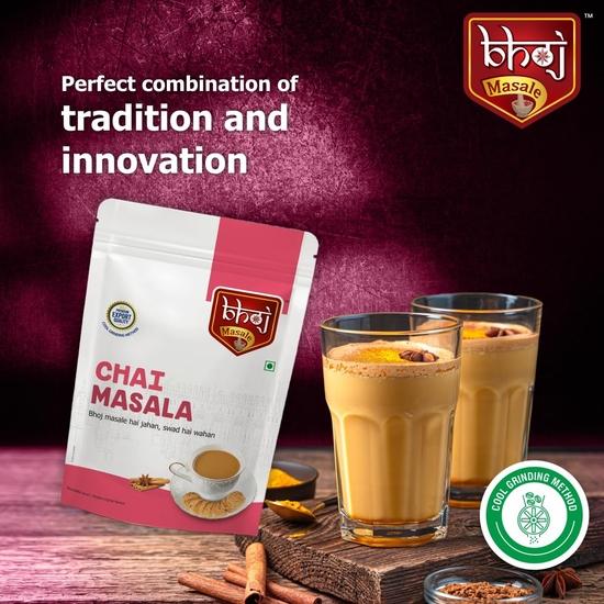 Bhoj Masale Chai Masala 200GM | Aromatic Tea Masala Powder with 100% Natural Ingredients