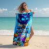 Beach Towel with Blox Fruits game Pattern - soft,absorbent,machine washable Lightweight&Modern,swimming,Travel Essentials