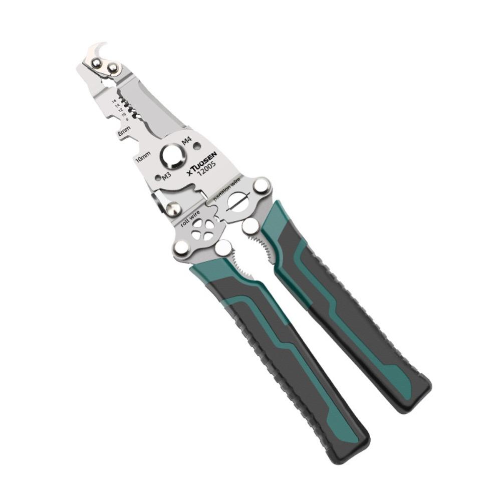

High-carbon Steel Electrician Crimpe Pliers Fast Cutting Wire Stripper Automobile