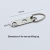 Large Hanging Ring & Hook for Frames and Displays