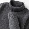 FAPAI Men's Reversible Turtleneck Cashmere Sweater