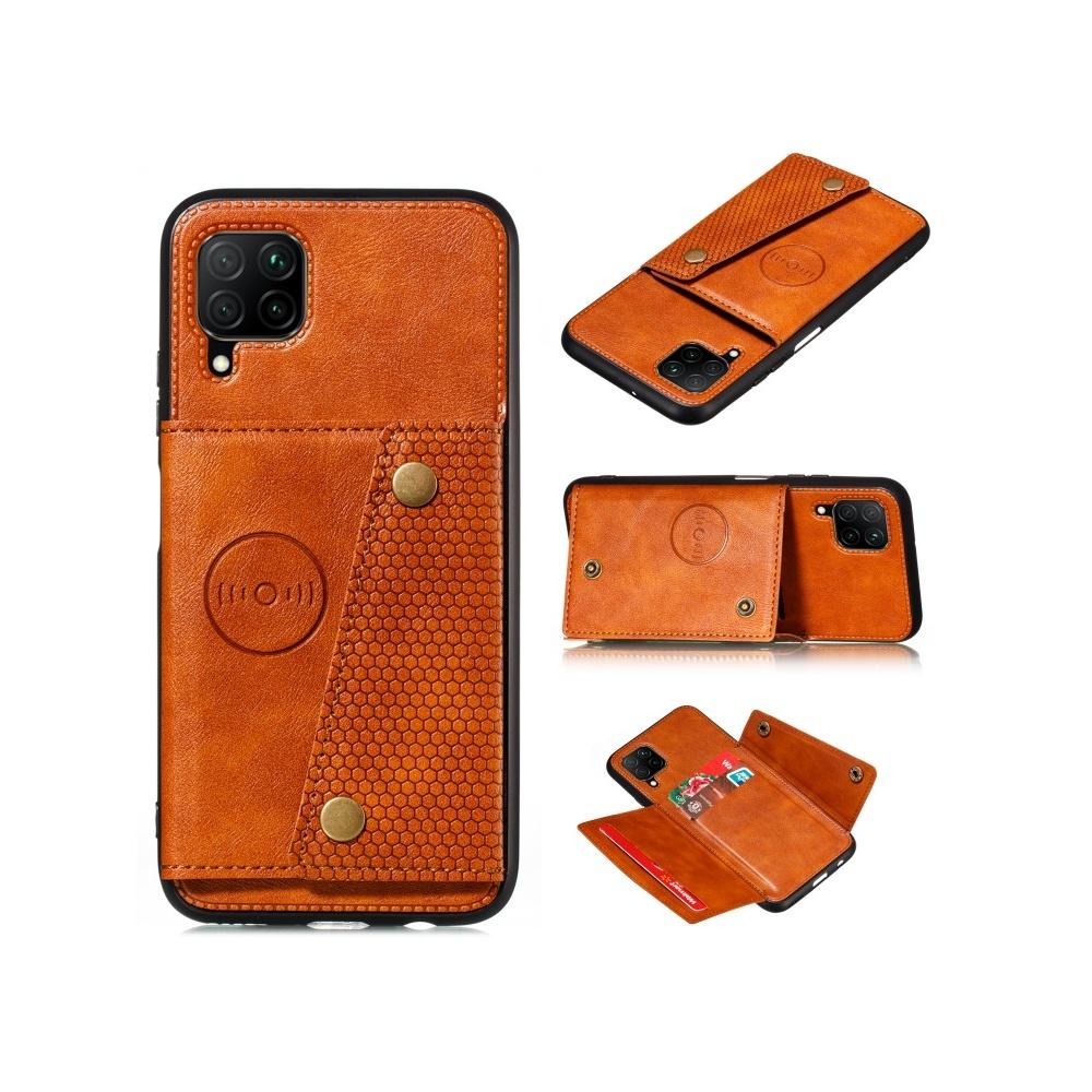 For Huawei Mate 30 Nova 4E 5T 6 7 7i 8 9 10 11 12 12S 13 SE Pro 5G Case Card Slot Shockproof Cover Magnetic Car Mount