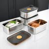XUNIAN 304 Stainless Steel Refrigerator Food Storage Box
