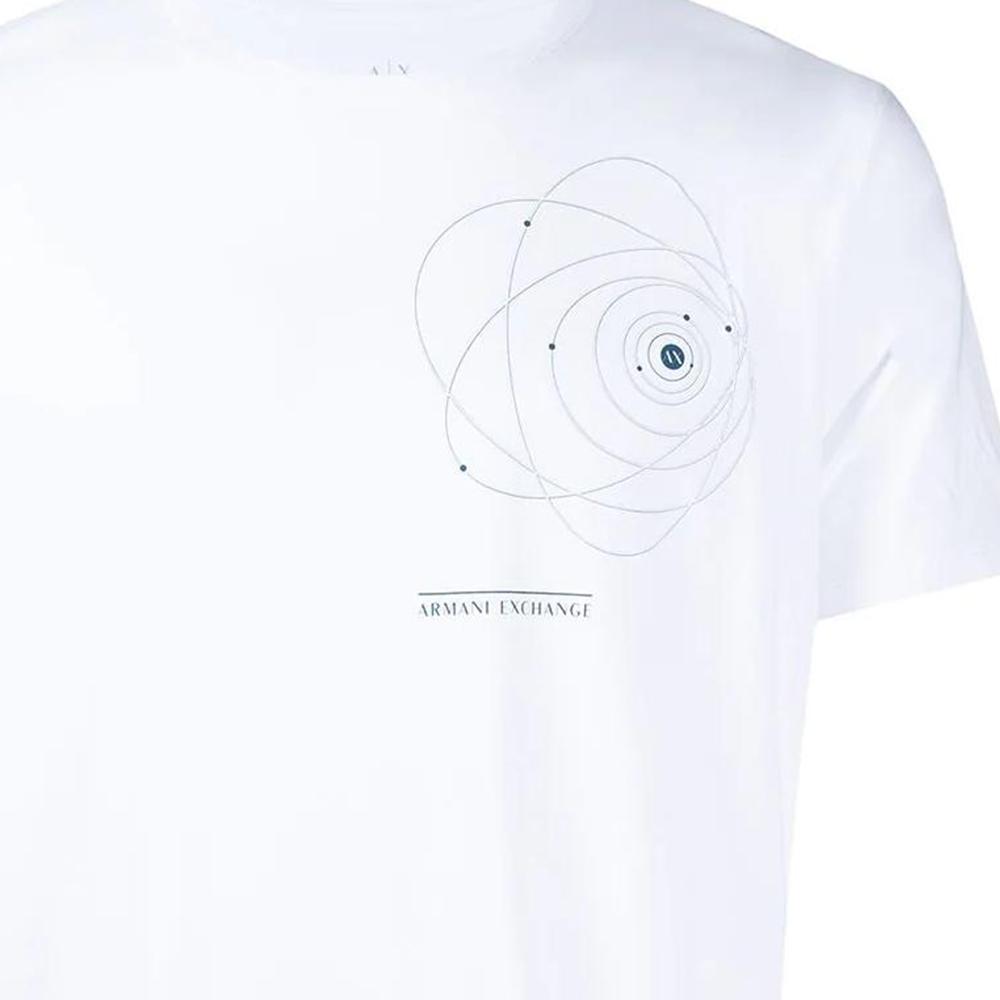 Armani Exchange AE T Shirt Men's White 3LZTAC-ZJ5ZZ-1100