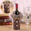 Colorful Party Supplies Christmas Gift Champagne Package Dinner Table Decor Wine Bottle Cover