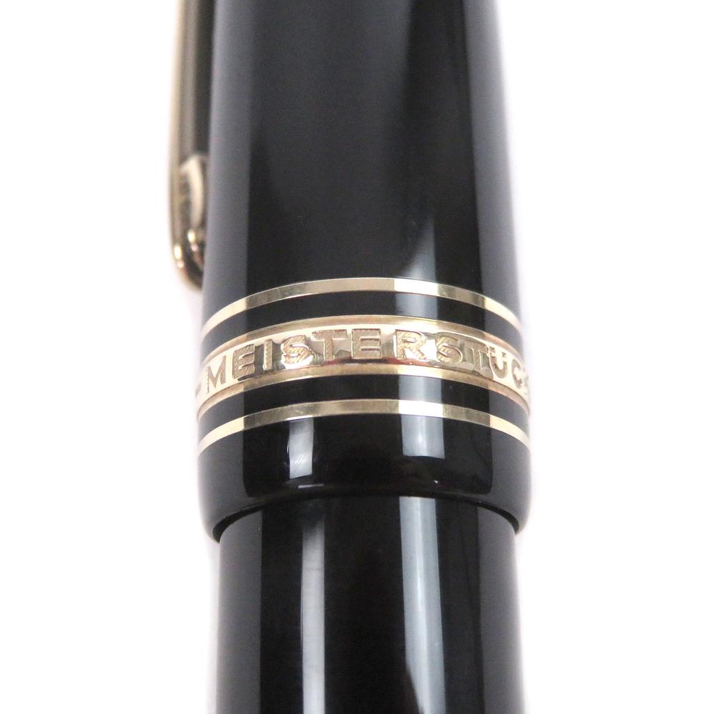 Excellent MONTBLANC fountain pen Meisterstück 149 Cap type black 14K mens Used