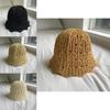 New Hollow Out Fisherman Hat For Women Korean Style Sun Protection Face-lifting Irregular Edges Basin Hat