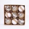 Christmas Decorations Christmas Ball Champagne Color Pendant 8cm Ball Gift Box Window Scene Layout Party Supplies