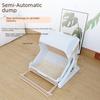 Leyoupai Semi-Automatic Oversized Cat Litter Box, Semi-Enclosed Design