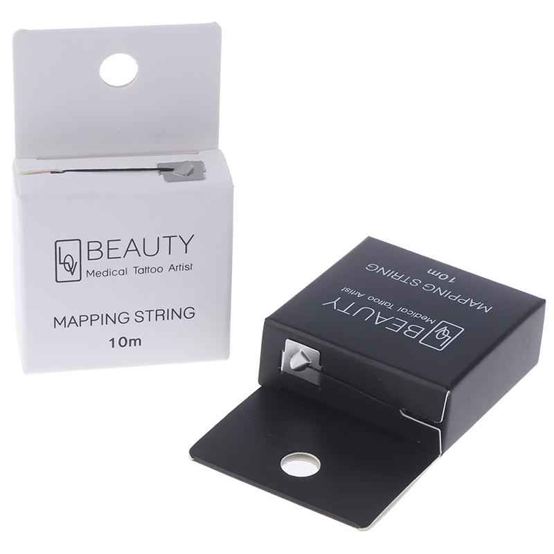 Pre-Inked Brow Mapping Thread Strings Pigment String Eyebrow Permanent Makeup