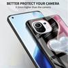 Liebe Bogen Glas Fall Für Xiaomi Poco X3 NFC 11 Lite 11T F3 M3 Für Redmi Hinweis 11 10 9 8 Pro 10S 9S 9A 9C Telefon Abdeckung