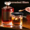 Kit Afumător Electric pentru Whiskey cu 6 Aromate de Chipsuri de Lemn Kit Afumător Reîncărcabil pentru Cocktailuri Nu Necesită Butan pentru Bărbați Tată Soț