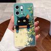 Casing For Oppo Reno14 / Reno 14F / Reno 14 Pro Clear Silicone Jelly Soft TPU Back Cover Cute Rabbit Cat Dinasaur Phone Case