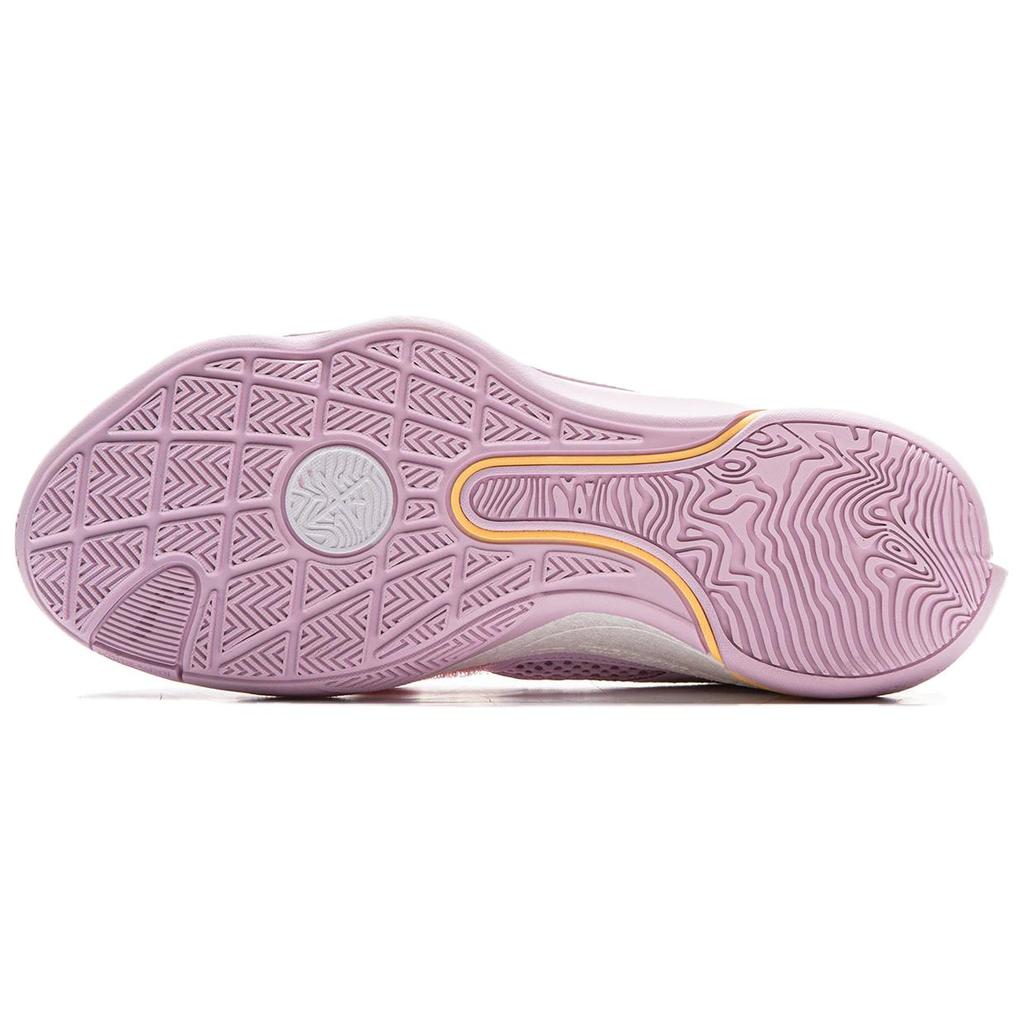New LINING Wade All City 13ENCORE Basketball Shoes Men's Low Top Early Lotus Pink ABAV043-1
