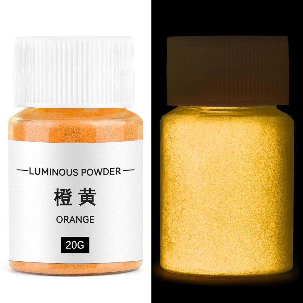 20g Langanhaltende Kerze Leuchtpulver Ungiftige Leuchtende Fluoreszierende Pigmente DIY Glitzerkerze Nagel Farbe Herstellungsmaterial