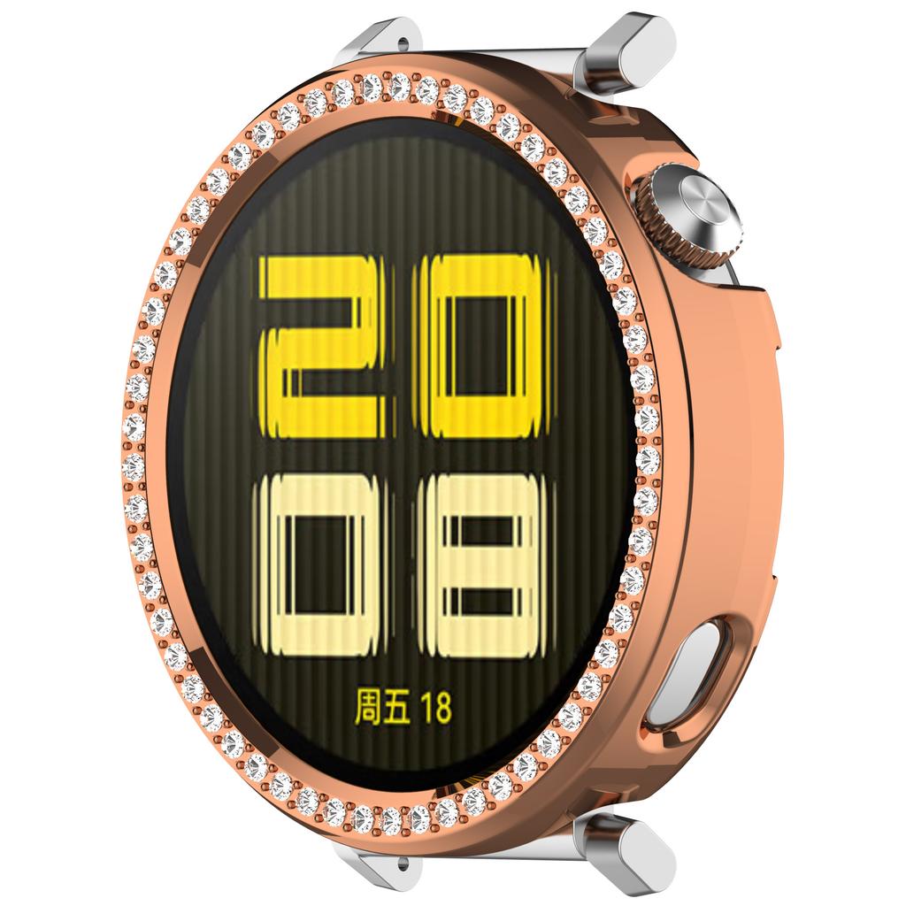 For Huawei Watch GT 5 41mm/GT 4 41mm PC Case Rhinestone Decor Smartwatch Protective Cover