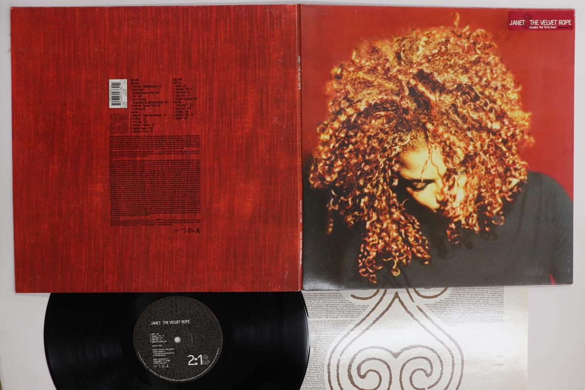

LP Record JANET JACKSON Velvet Rope 724384476212 VIRGIN 1997 US Rap HipHopRB Used