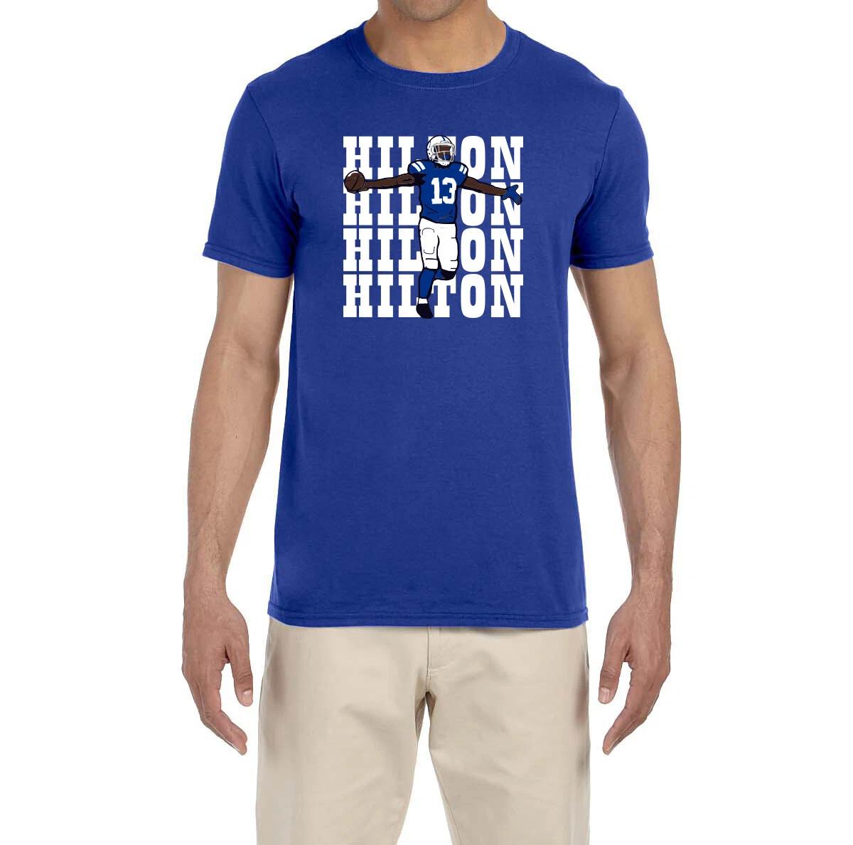 Indianapolis Colts TY Hilton Text Pic T-shirt S