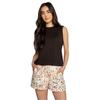 PJ Salvage Womens/Ladies Leopard Print Lounge Shorts