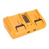 Power Tool Battery Charger Fit for DCB120 DCB127 DCB122 DCB124 DCB203 DCB204 DCB206 6A Battery 2 Port Charger Station