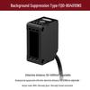 Square Long-Distance Background Suppression NPN Photoelectric Sensor, Through-Beam & Diffuse Reflection.