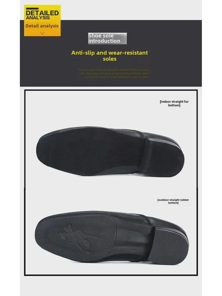 Pánské boty na společenské a latinskoamerické tance s měkkou podrážkou 2025