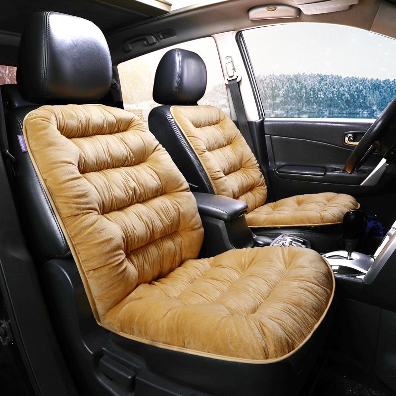 NNL B Style Plush Winter Car & Office Seat Cushion