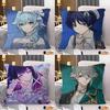 Genshin Impact Game Pillowcase Toon Gift Cushion Cover Bedroom Home Sofa Chair Seat Decor Pillow Case