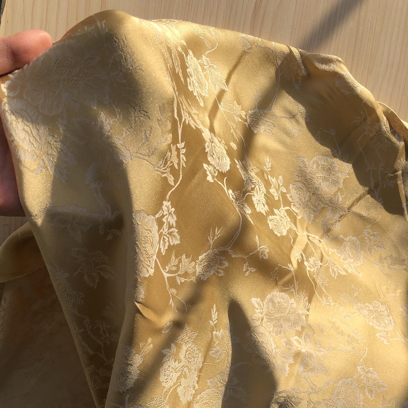 

Дуньхуанский шелк жаккардовый двухцветный имитация ципао ханьфу ткань