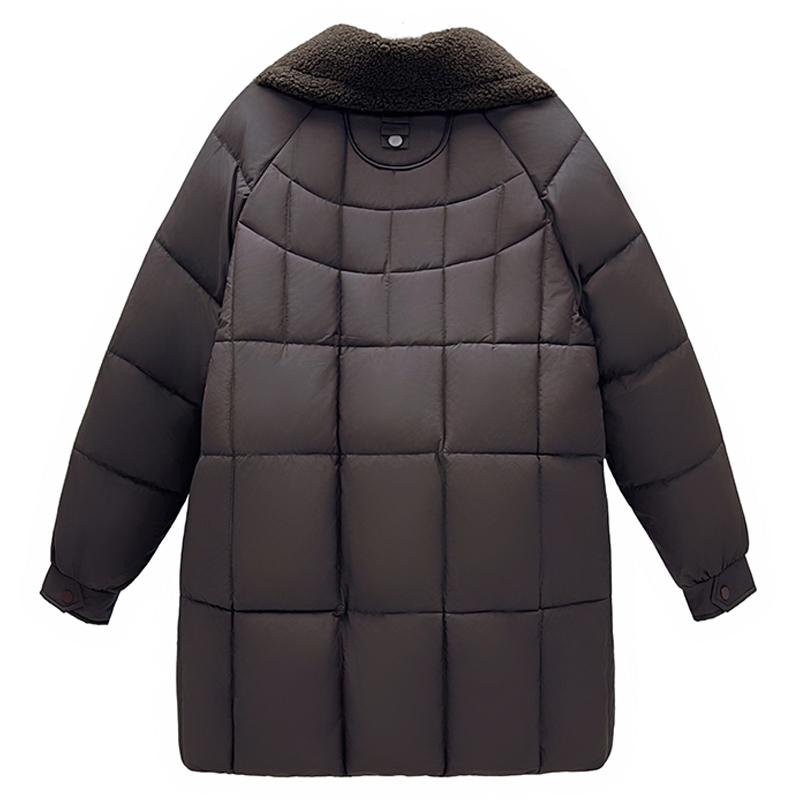 Fashion Woman Long Parkas Winter Coat Plus Size Loose Thick Warm Outerwears Elegant Women's Jackets