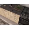 SARA Complete Modular Kitchen - Reversible Corner - 7 Elements - Sonoma Oak Decor - L270 X W148 Cm - Worktop Not Included