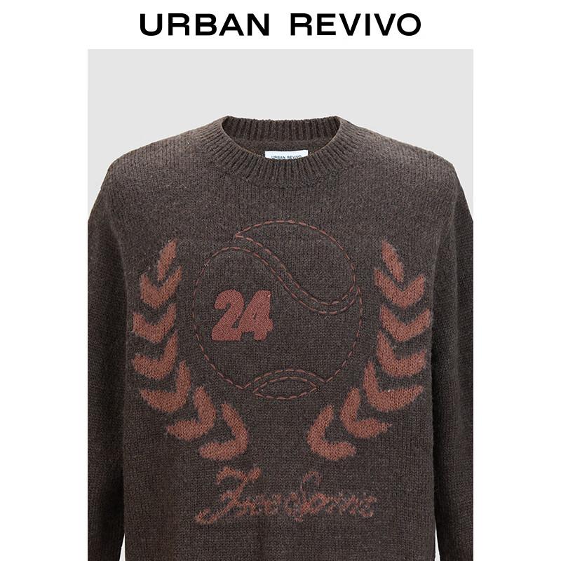 UR Men's Retro Distressed Knit Sweater