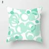 Fresh Fashion Mint Green Blue Pillowcase Living Room Sofa Office Cushion Cover Modern Simple Geometric Home Decor