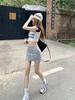 2024 Women's High Waist Petite Sport Skirt with Anti-Exposure