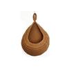Kitchen Hemp Rope Fruit Basket Hand Woven Cotton Rope Hemp Rope Hook Woven Fruit Net Pocket Storage Net Pocket Storage Mesh Bag