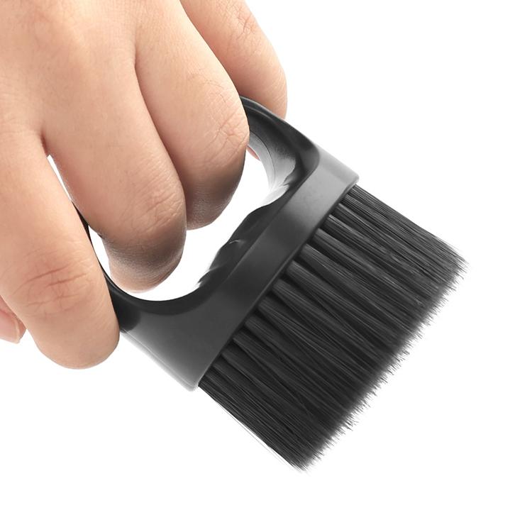 New Design Salon Hair Shampoo Brush Plastic Nylon Head Massage Brush Retro Beard Styling Ring Hair Brush