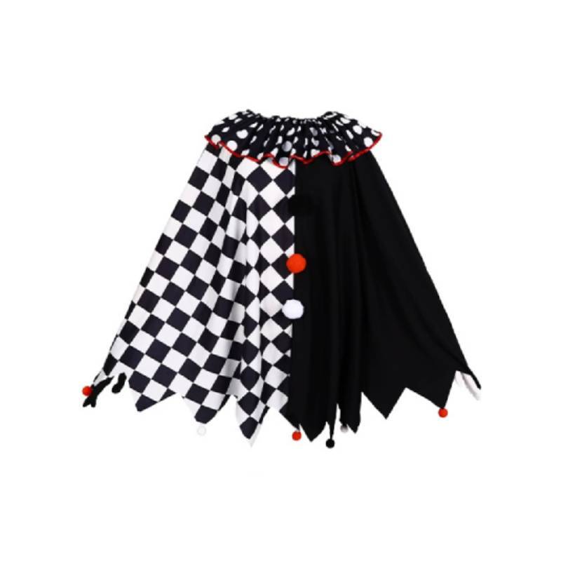 Terrifier Halloween Clown Costume Cosplay Suit For Stage Performance With Polyester Material For Kids And Adults