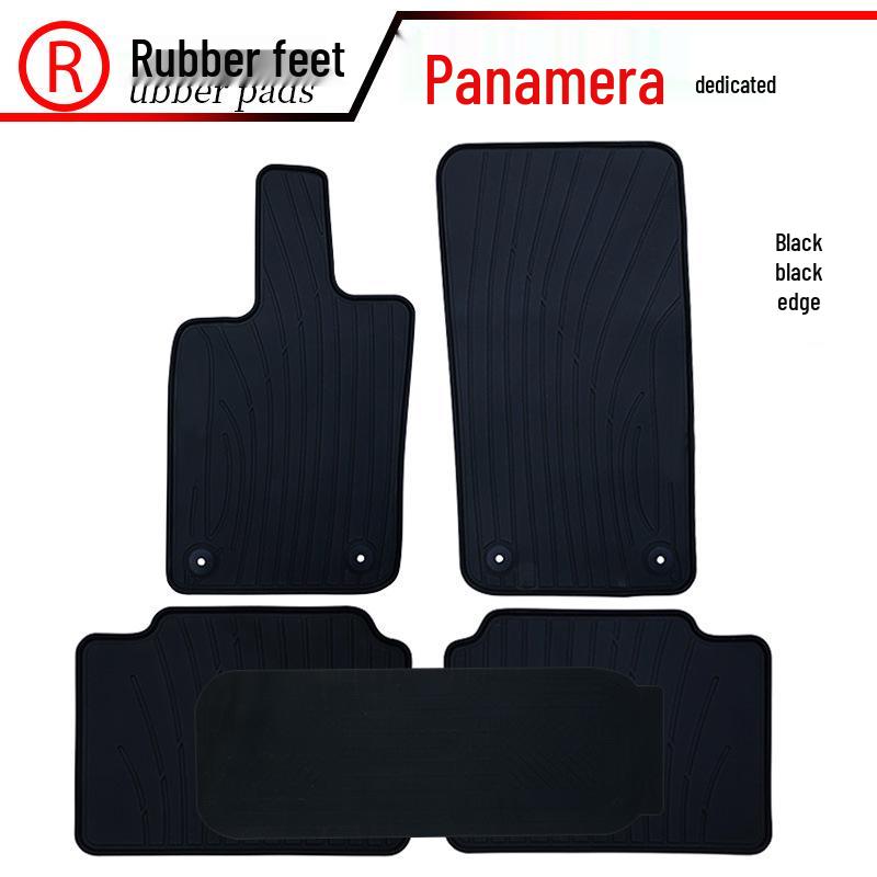 

Rubber Foot Pedal Pad for MACAN, Cayenne, Panamera, Cayman 2011-2017 Cayenne Black/Black