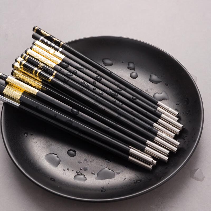 Xihe Reusable Alloy Chopsticks with Replaceable Heads