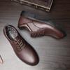 New High Quality Men 'S Shoes Luxury Oxfords Men Casual Genuine Leather Man Business Dress Shoes Men Soft Flats Male Fashion