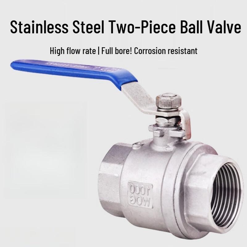 Youlan Smart Manufacturing 2-Piece Stainless Steel Ball Valve
