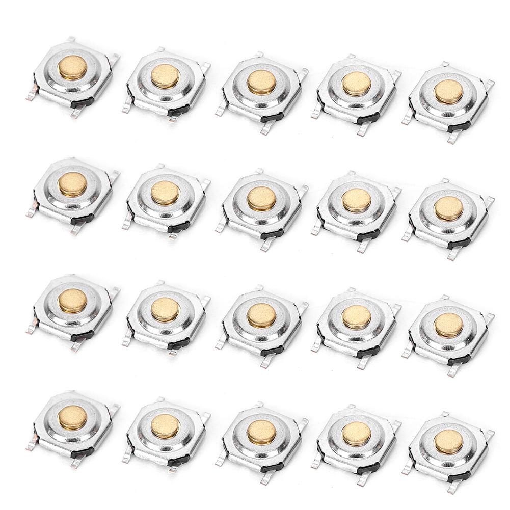 

300Pcs Tactile Push Button Switch Electronic Product Light Touching Patch 4 x 4 x 1.5mm