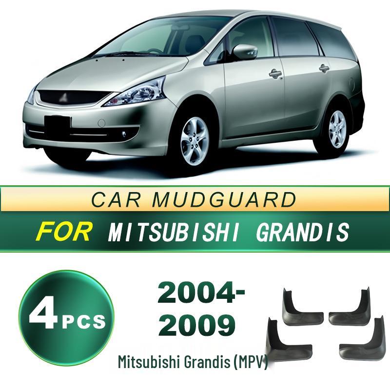 

Mud Flaps for 04-09 Mitsubishi Grandis (MPV) - Soft Rubber Car Tire Guard Accessories.
