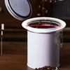 Tinplate Beans Storage Container Large Capacity Coffee Storage Jar Airtight Coffee Canister  Tea