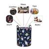 Large Cartoon Astronaut Laundry Basket - Fabric Hamper for Clothes & Bedroom Storage