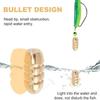 20pcs Brass Copper Fishing Sinkers Weights RIG 1.8g 3.5g 7g 10g Set for Soft Lure Rigging and Fly Tying Tackle Accessories 260319