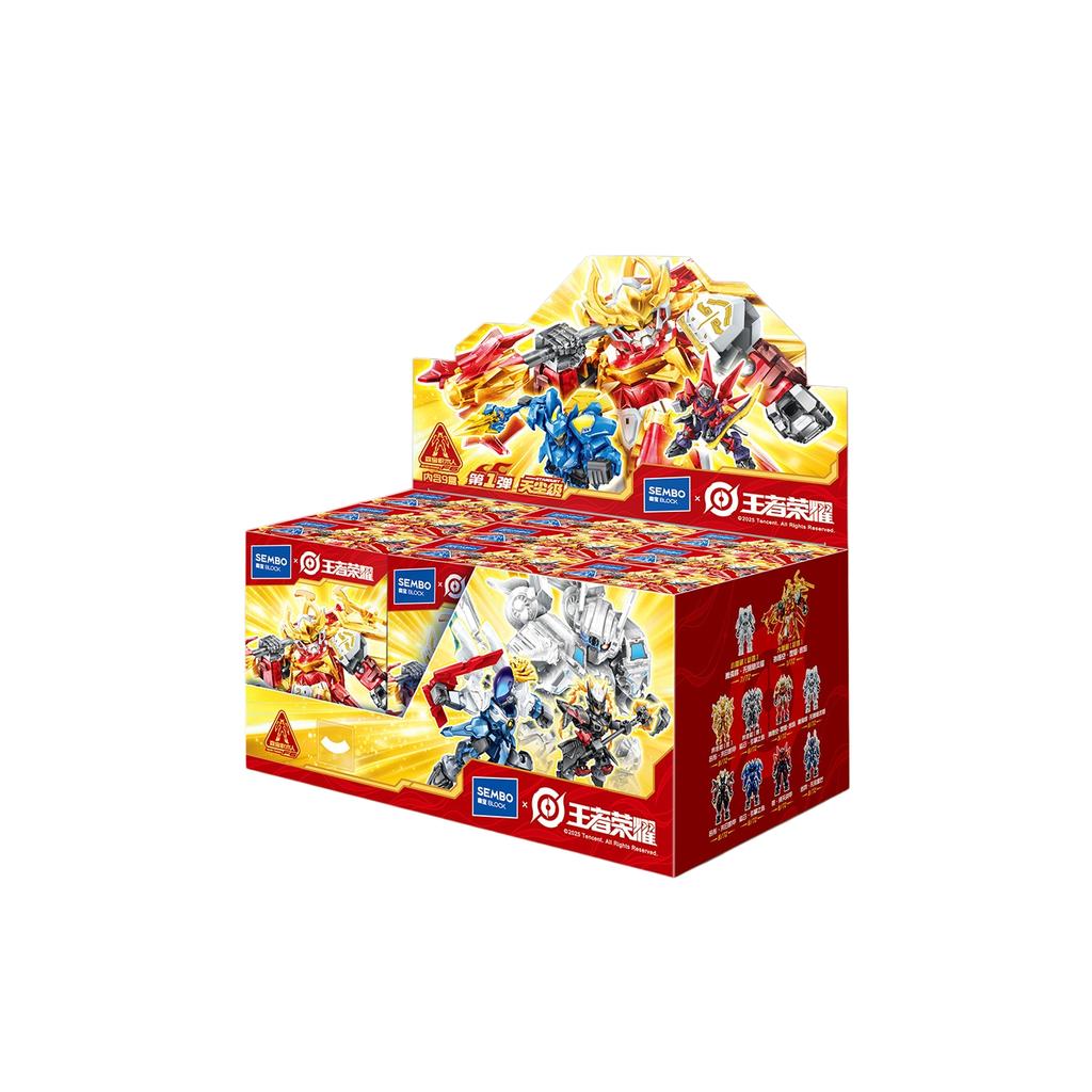 BLOCK Honor of Kings Building Blocks Game Peripheral Collection Assembled Model Toys Surprise Birthday Gift Figures