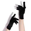 Party Winter Women Soft Autumn Driving Gloves Gold Velvet Gloves Elastic Full Finger Mittens