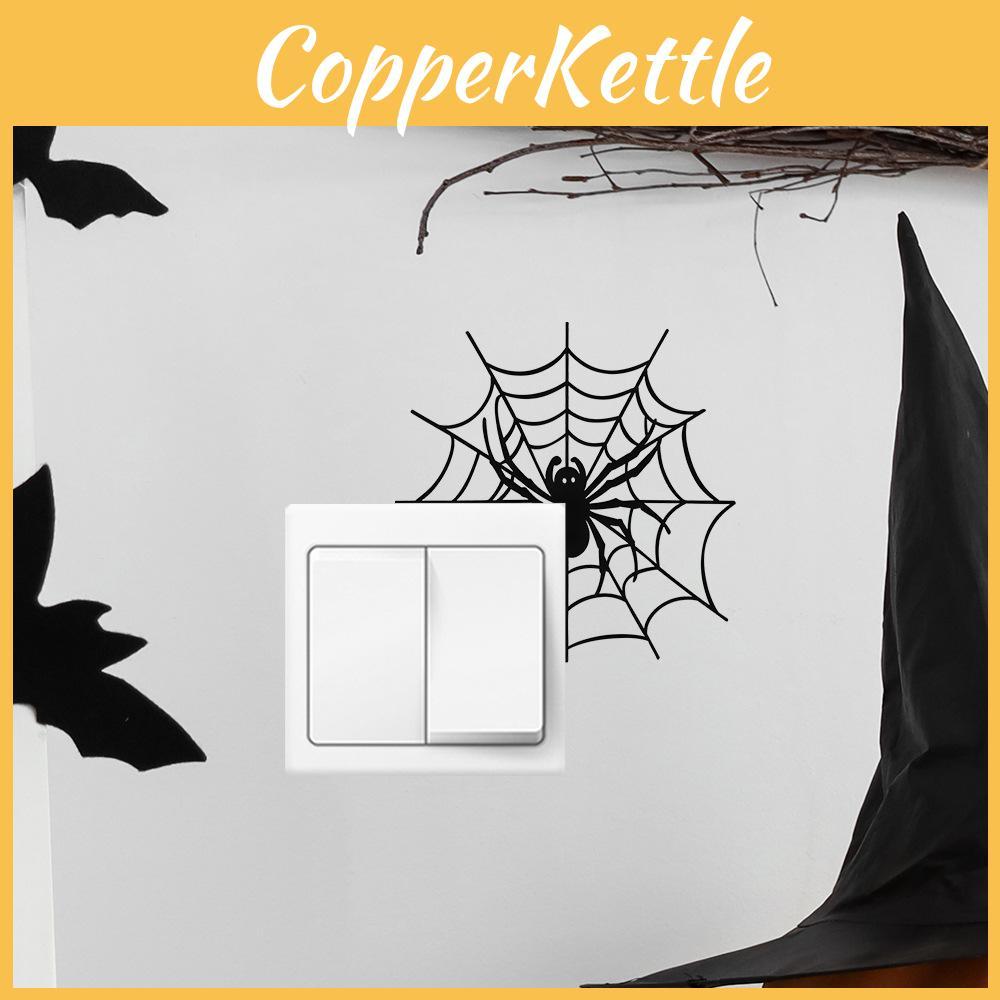 Halloween PVC Spinne Wandaufkleber Kunstaufkleber Für Zuhause Büro Und Dekoration Zimmer